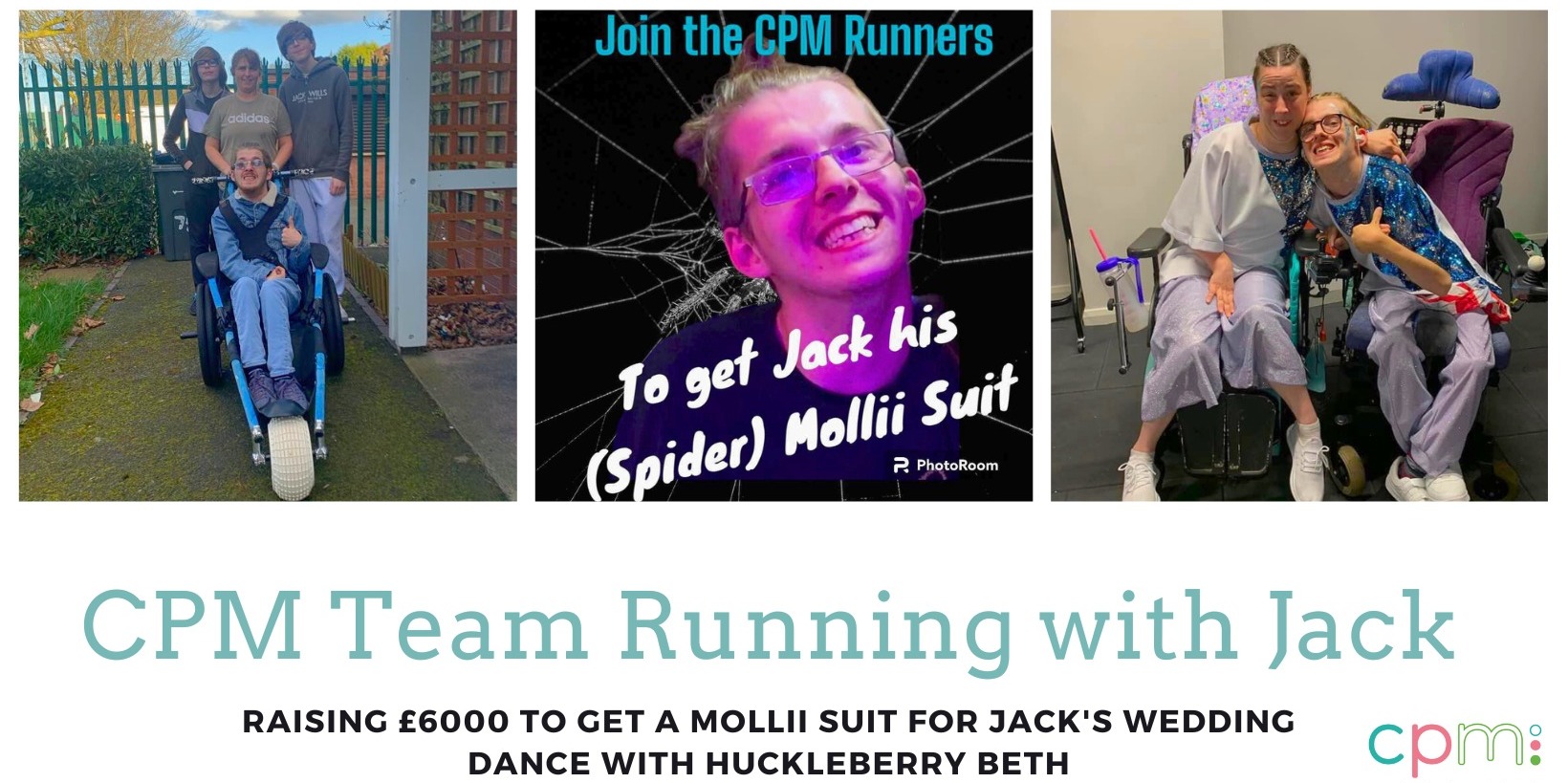 Join the CPM Running Team to help Jack get his (Spider) Mollii Suit